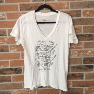 TO208  Current/Elliott, T-shirt,  V-neck, Size 1